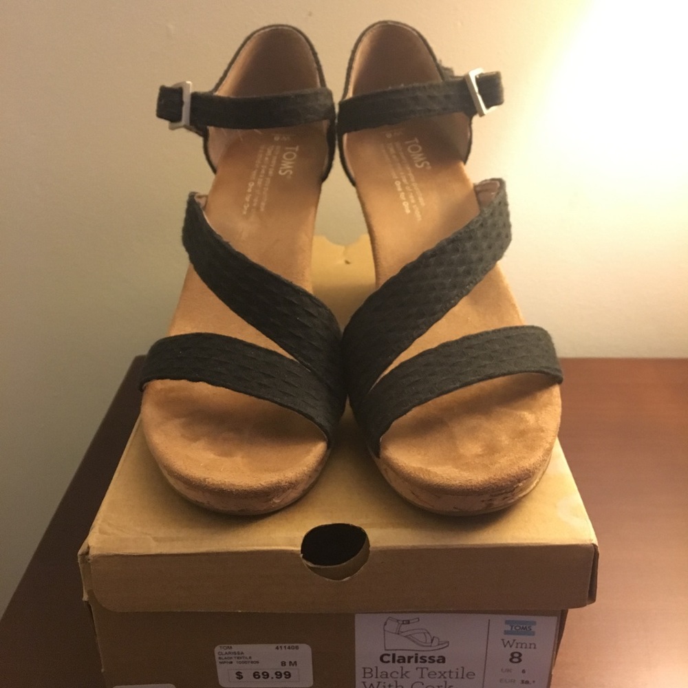 Tom's Clarissa Wedge Sandals