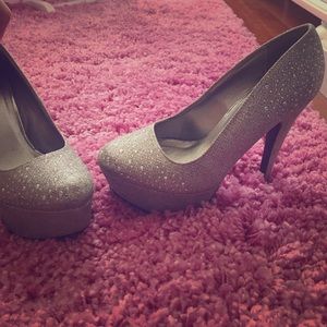 Sparkly heels, feel like the princess that you are