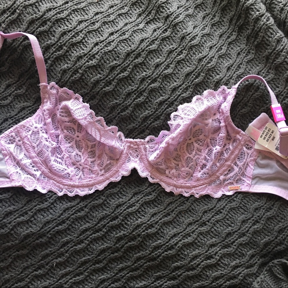 Victoria's Secret Pink Date Night Bra NWT Lace