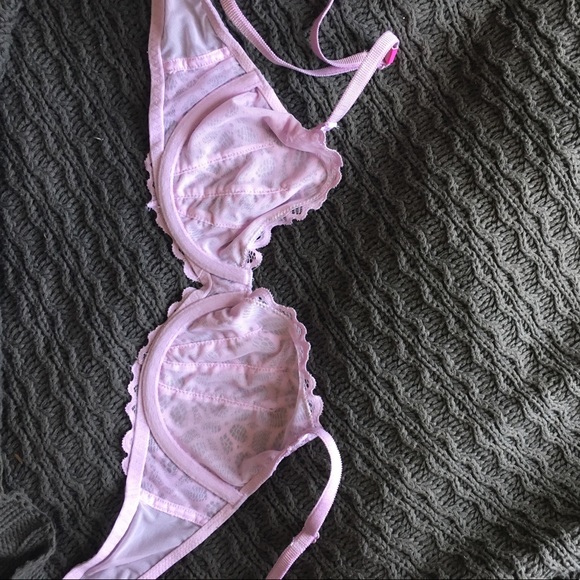 Victoria's Secret Pink Date Night Bra NWT Lace - Picture 3 of 4