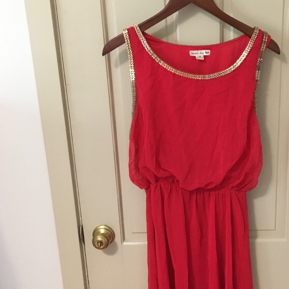 Double Zero from Dillard’s High-low Red Dress - Picture 3 of 6