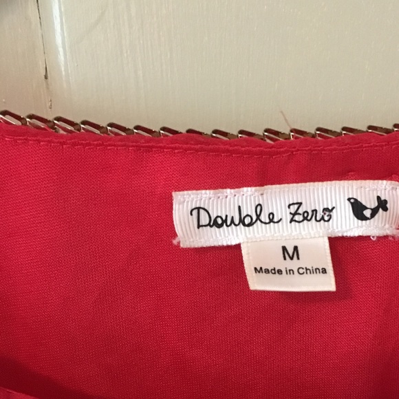 Double Zero from Dillard’s High-low Red Dress - Picture 5 of 6