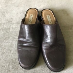 🦋CALICO BROWN LEATHER SHOES