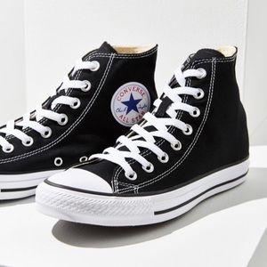 Black Converse High-Tops