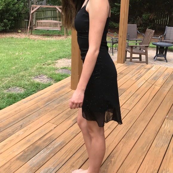 Glittery Little Black Dress - Picture 2 of 3