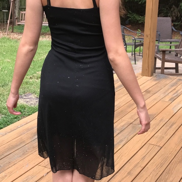 Glittery Little Black Dress - Picture 3 of 3