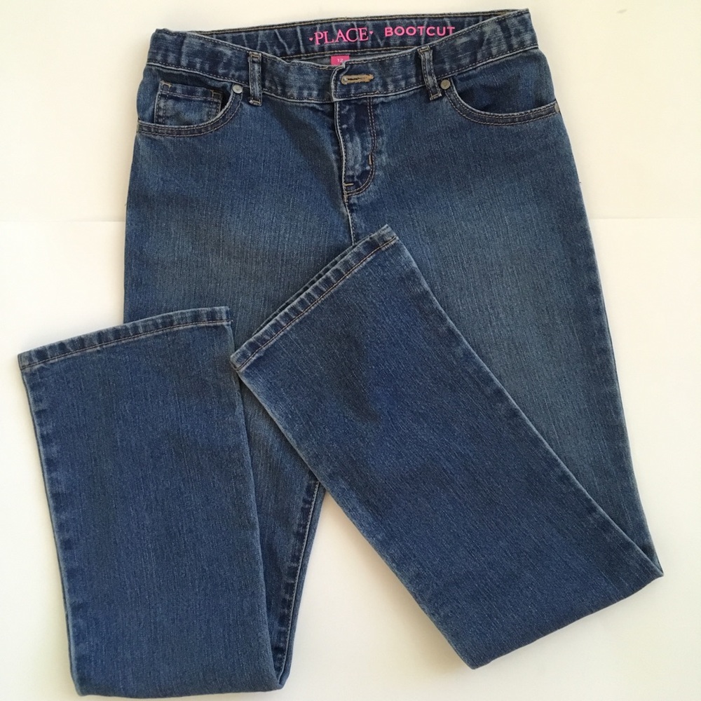 The children's place bootcut jean, size 12