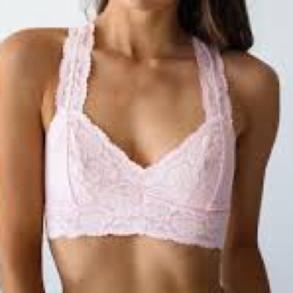 Pink bralette