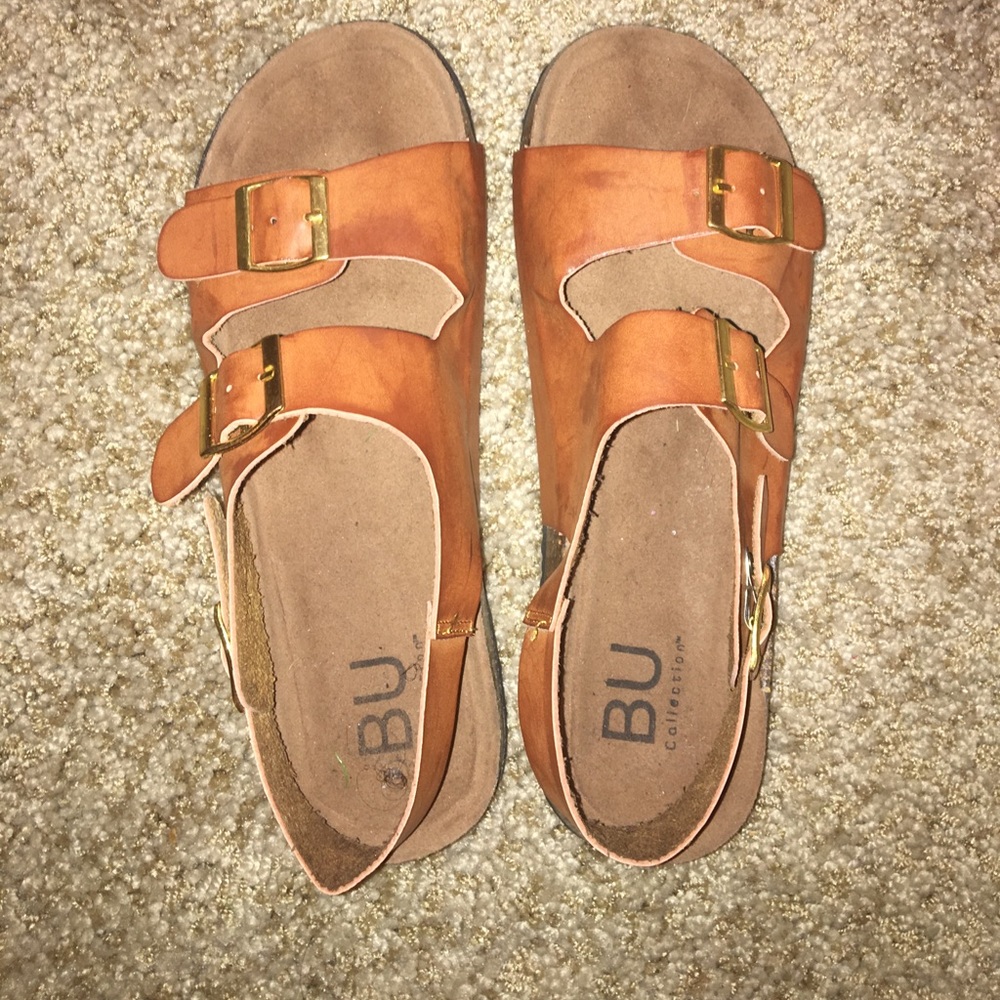 Two-strap BU Collection Sandals
