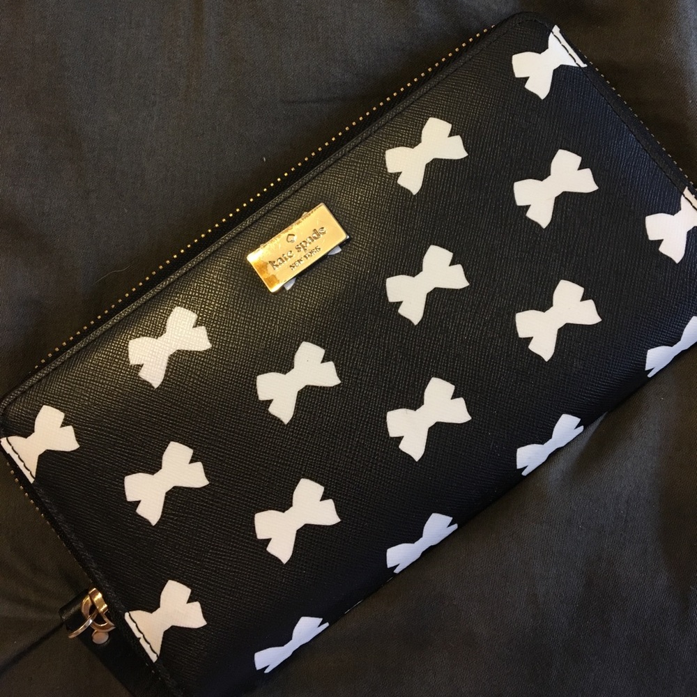 Kate Spade Bow Detail Envelope Wallet