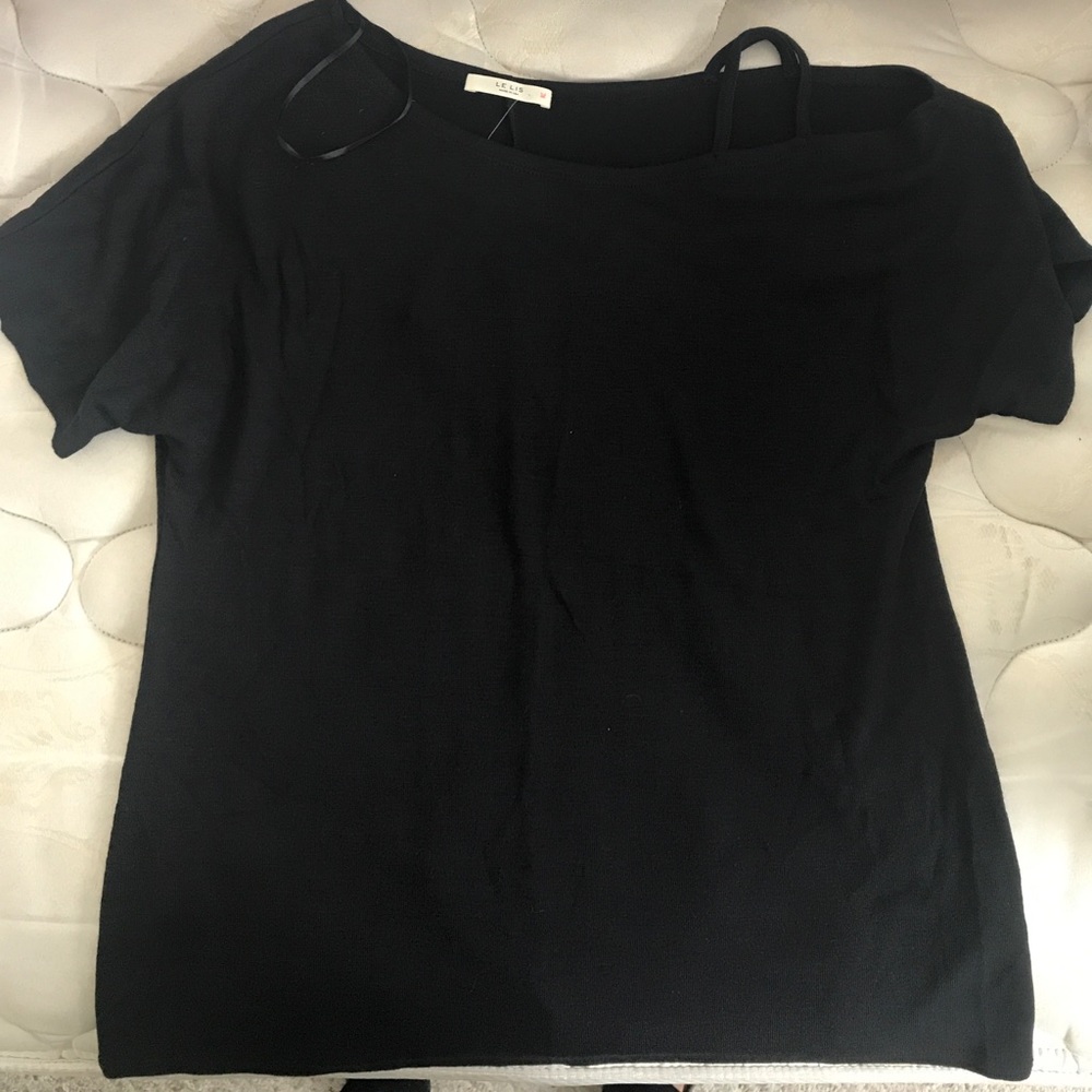Cutout knit top