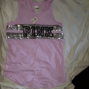 NWT lilac bling tank