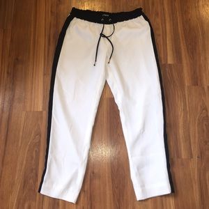 EXPRESS size M white Parachute Pants