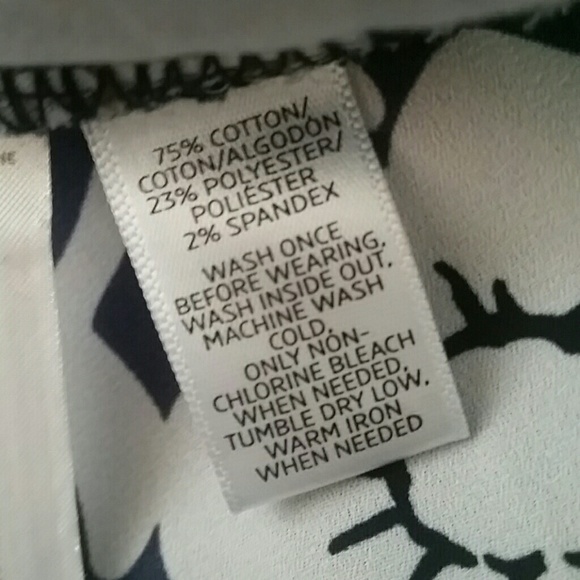 Ann Taylor Loft Modern Straight Dark Wash Jeans - Picture 5 of 5