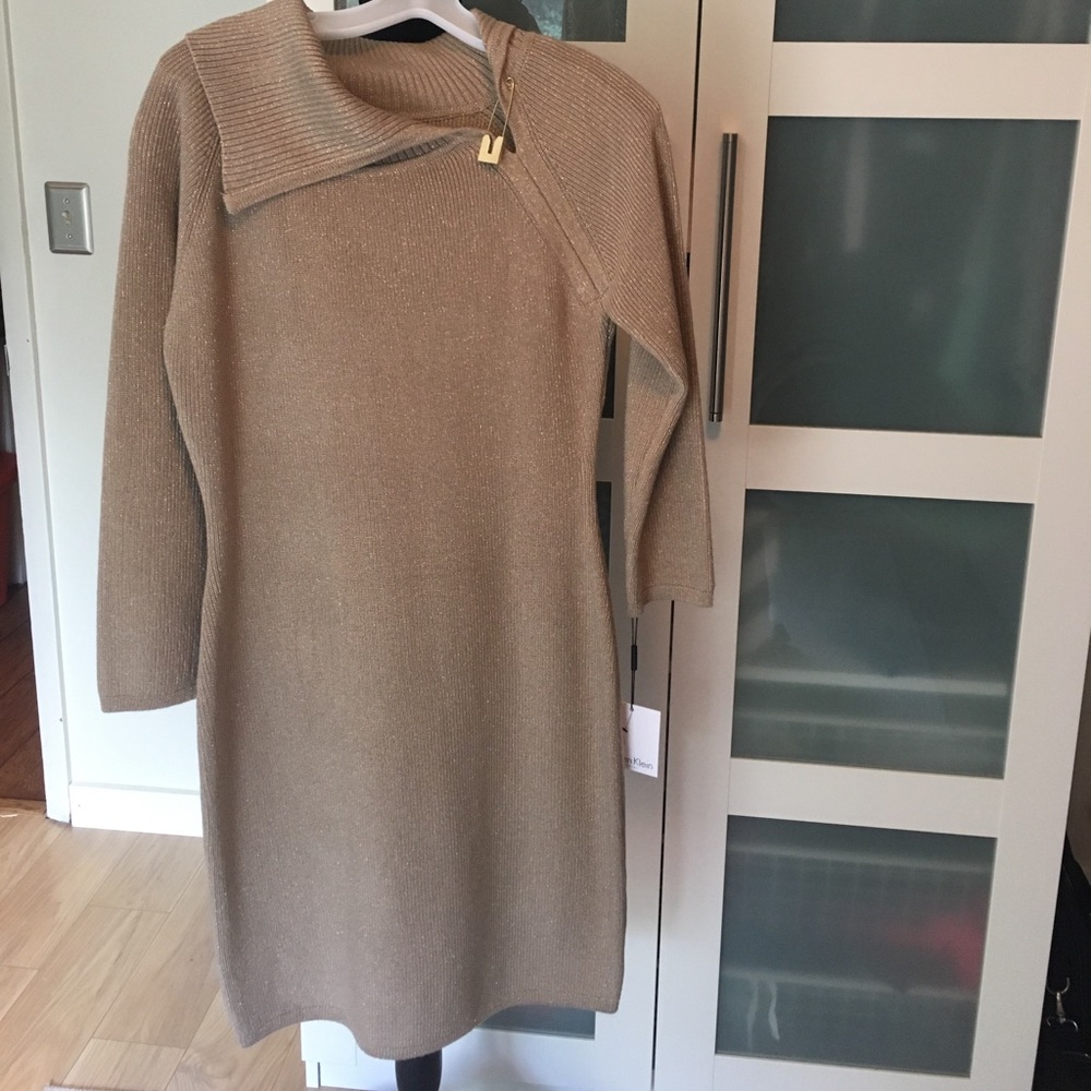 NWT Calvin Klein sweater dress