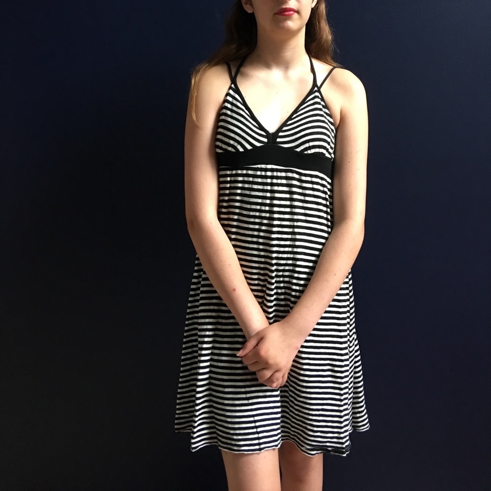 Black and White Dress