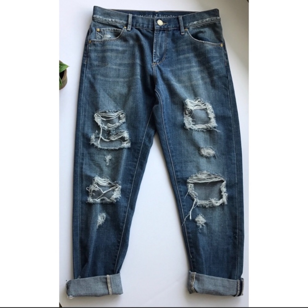 Nordstrom articles of society distressed jeans