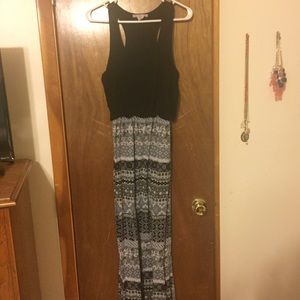 🌸Black Patterned Maxi Dress🌸