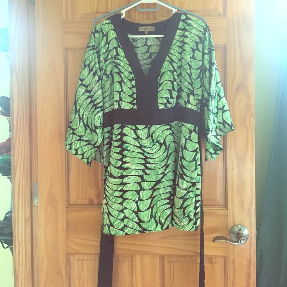 Silky blouse