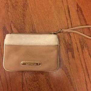 Express color block wristlet