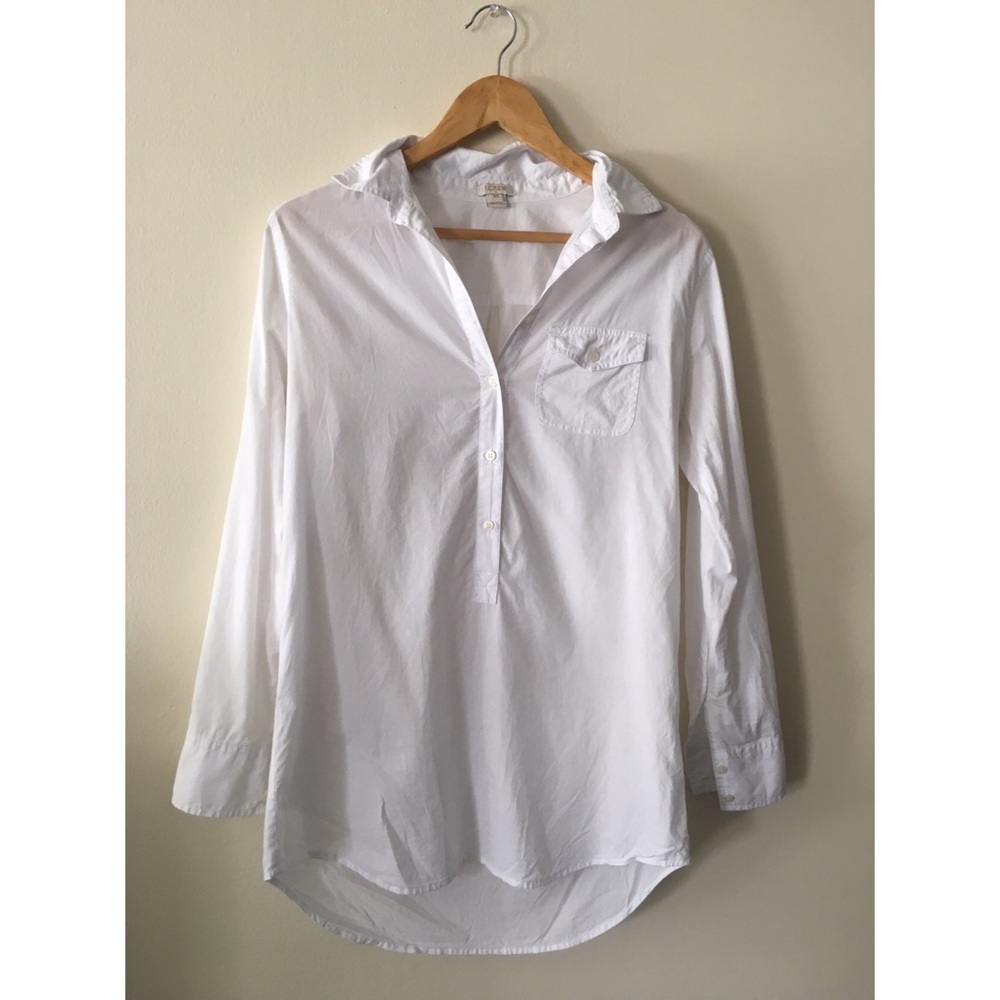J.Crew high low shirt