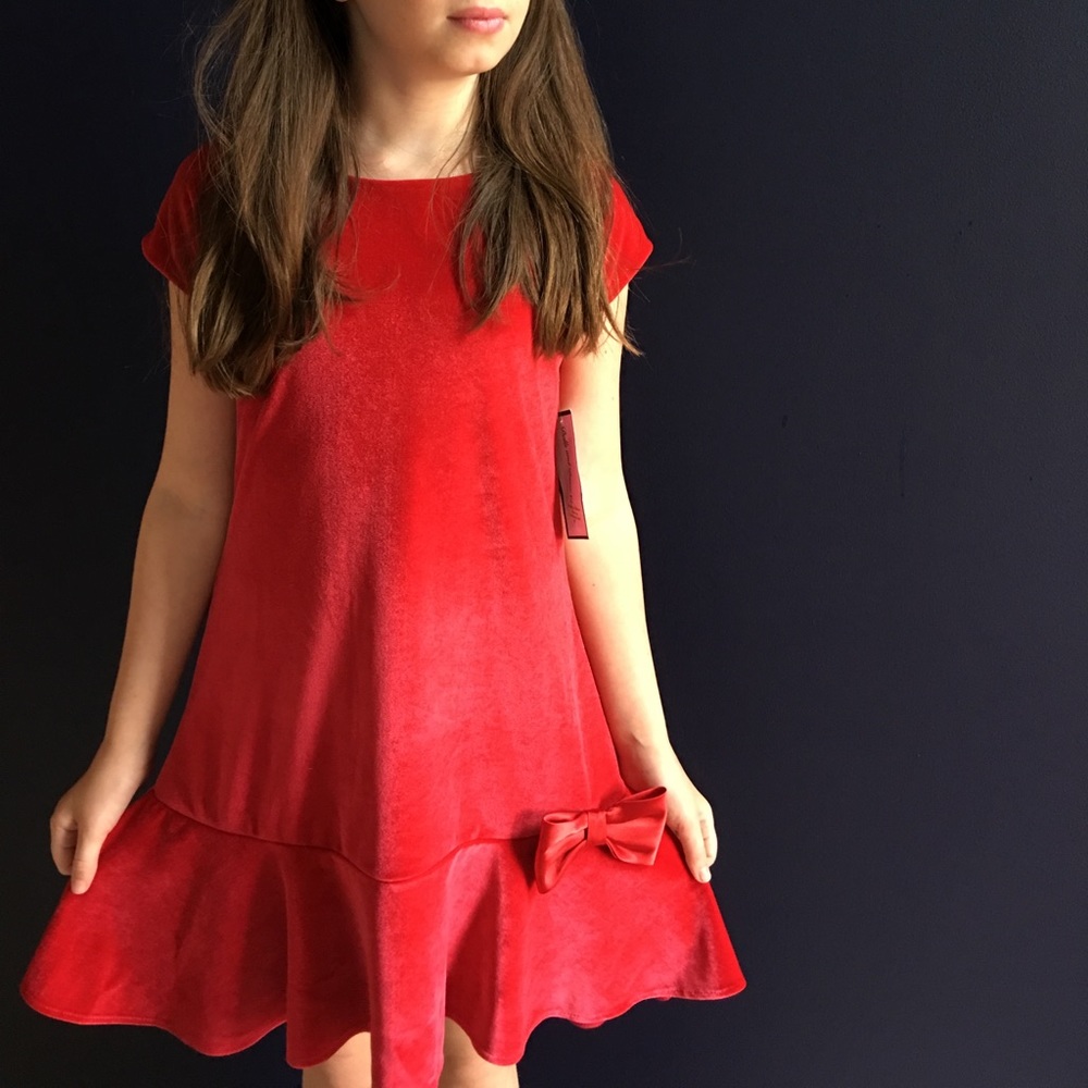 Red Velvet Christmas Dress