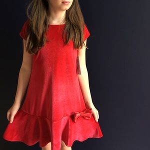 Red Velvet Christmas Dress