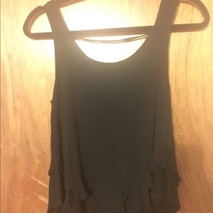 🌸Black Detailed Tank🌸