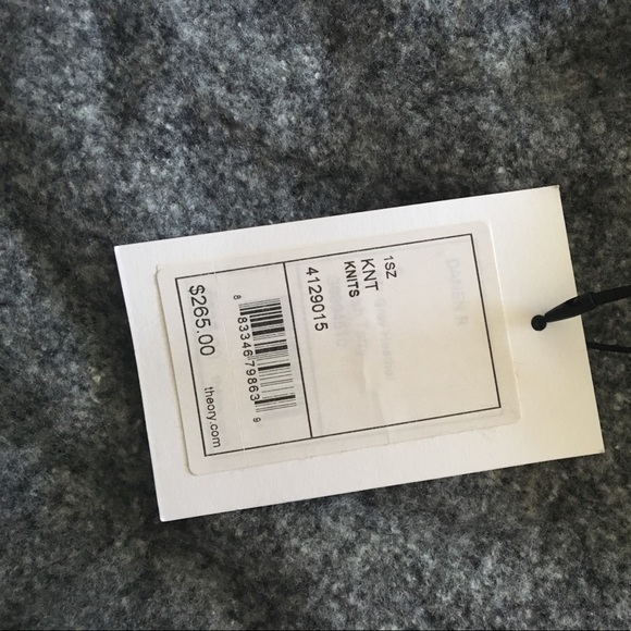 THEORY gray marled sweater - Picture 2 of 3