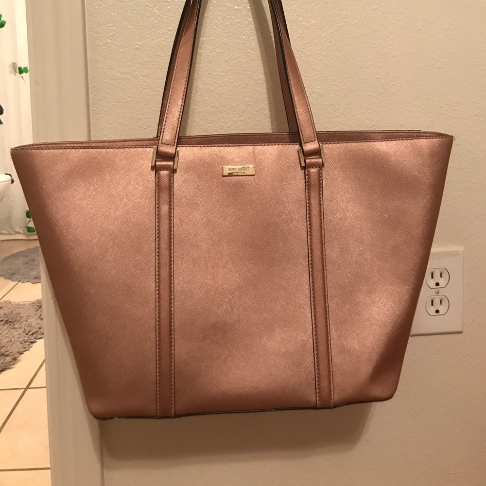 Kate Spade Rose Gold Tote