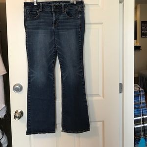 American eagle kick boot stretch jeans