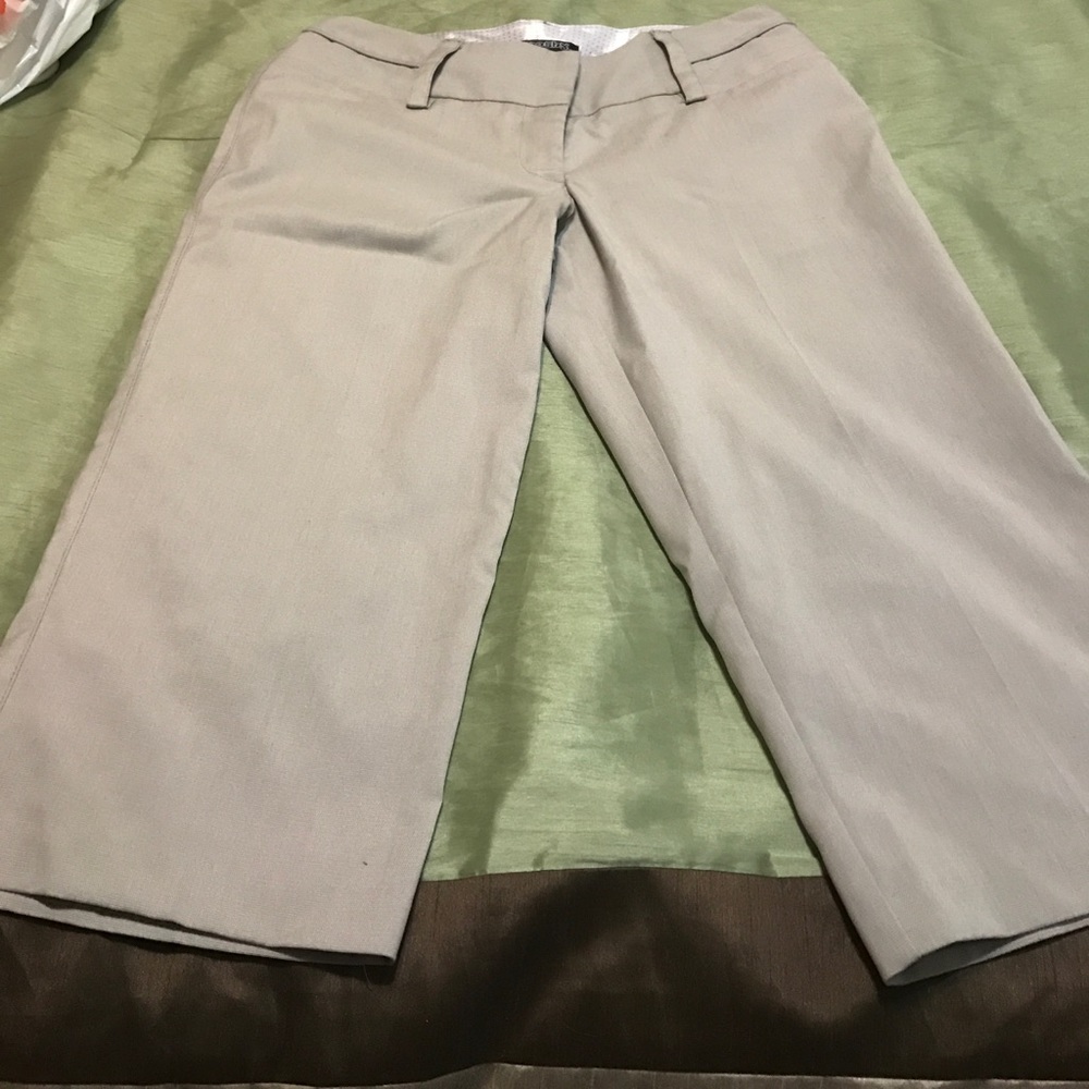 Bermuda light gray work pants