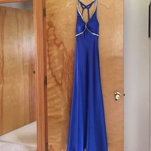 Sapphire prom dress