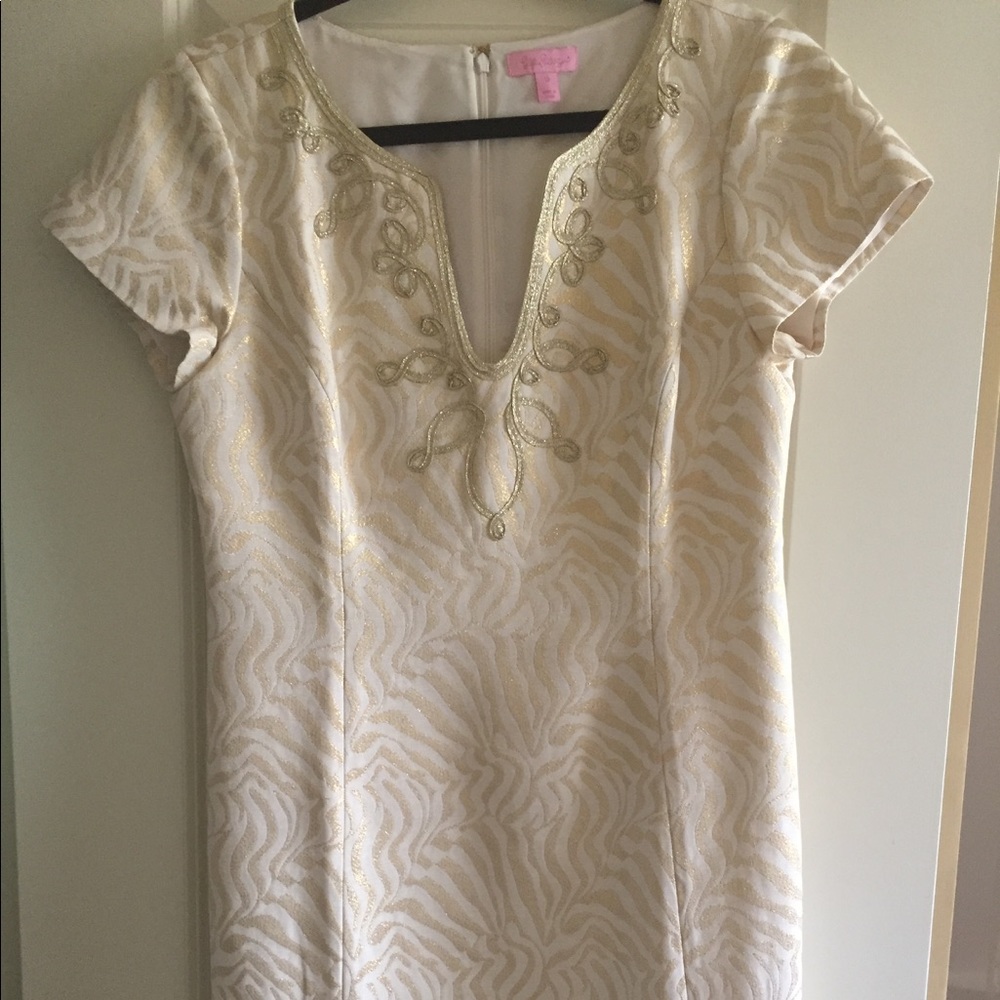 Milannia short sleeve shift dress