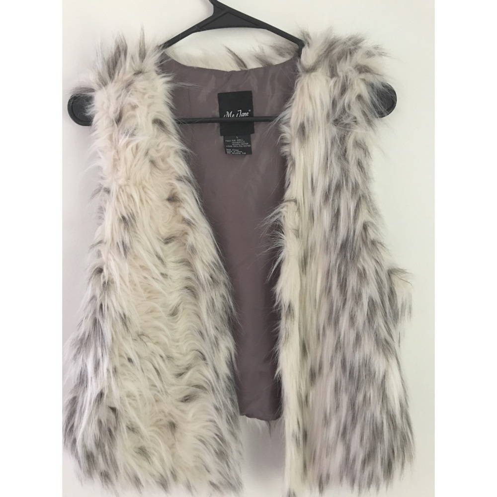 Sexy faux fur vest