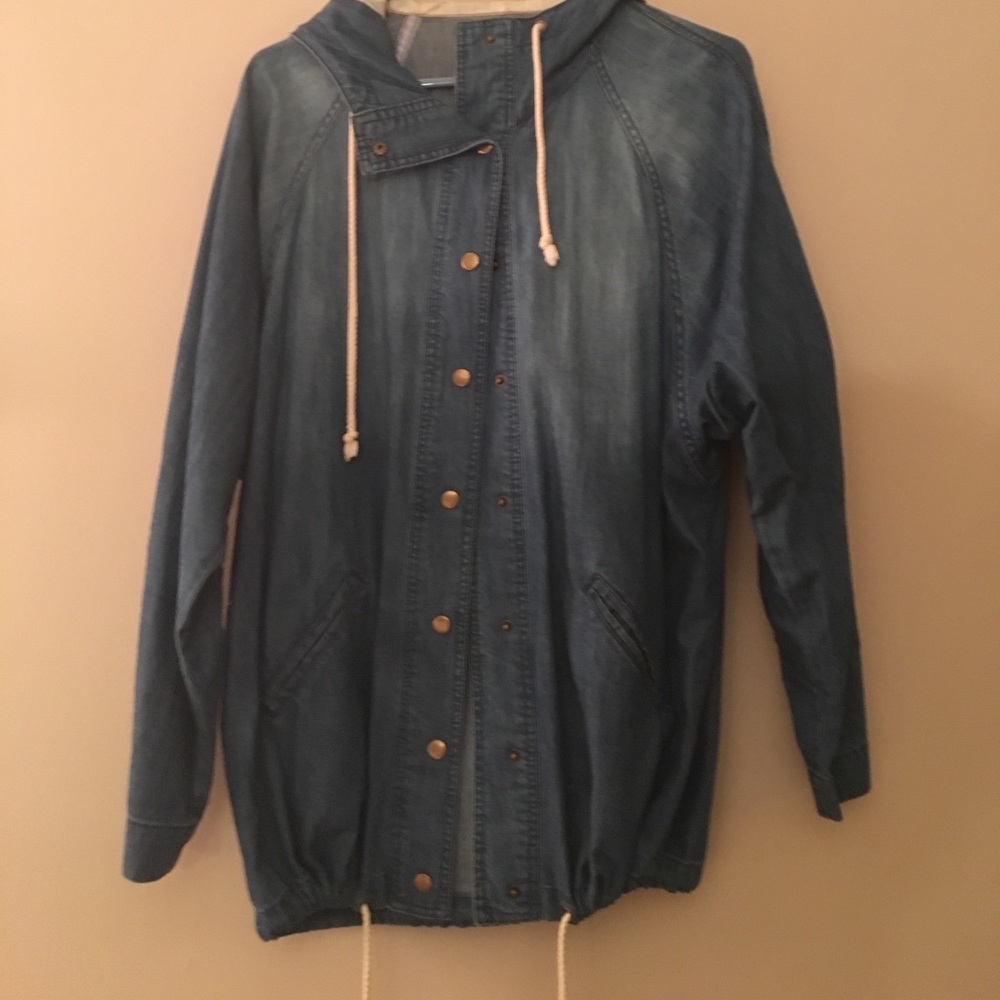 Forever 21 Jean Utility Jacket