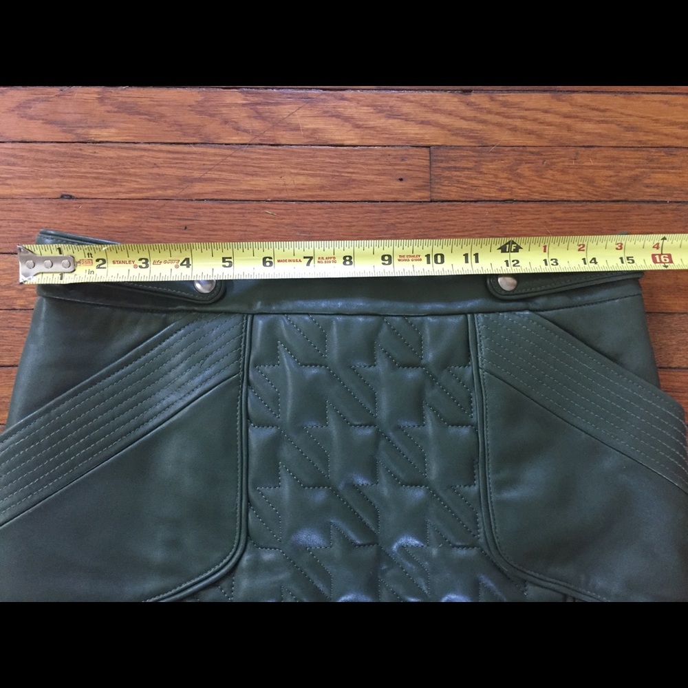 Rebecca Minkoff vintage leather skirt! - Picture 4 of 4