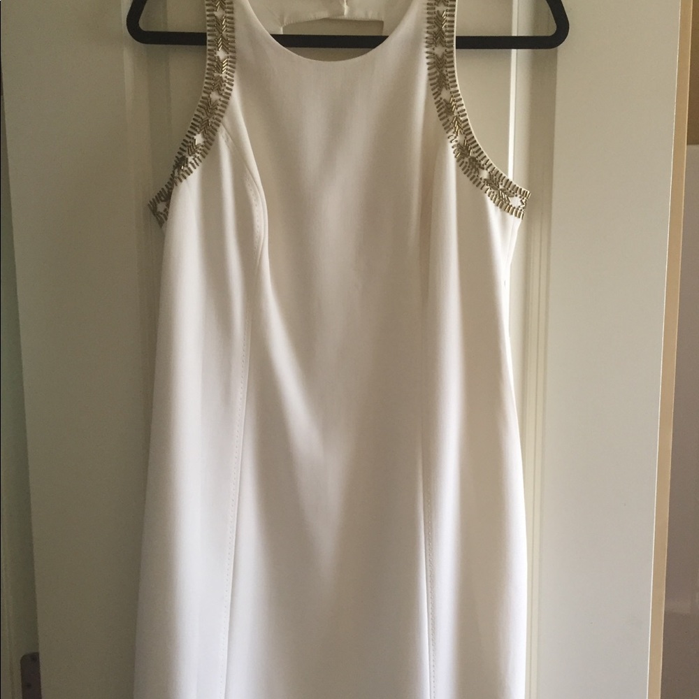 Chrissy Sleeveless Shift Dress