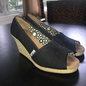Black Toms heels