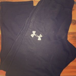 Under armour bootcut sweats