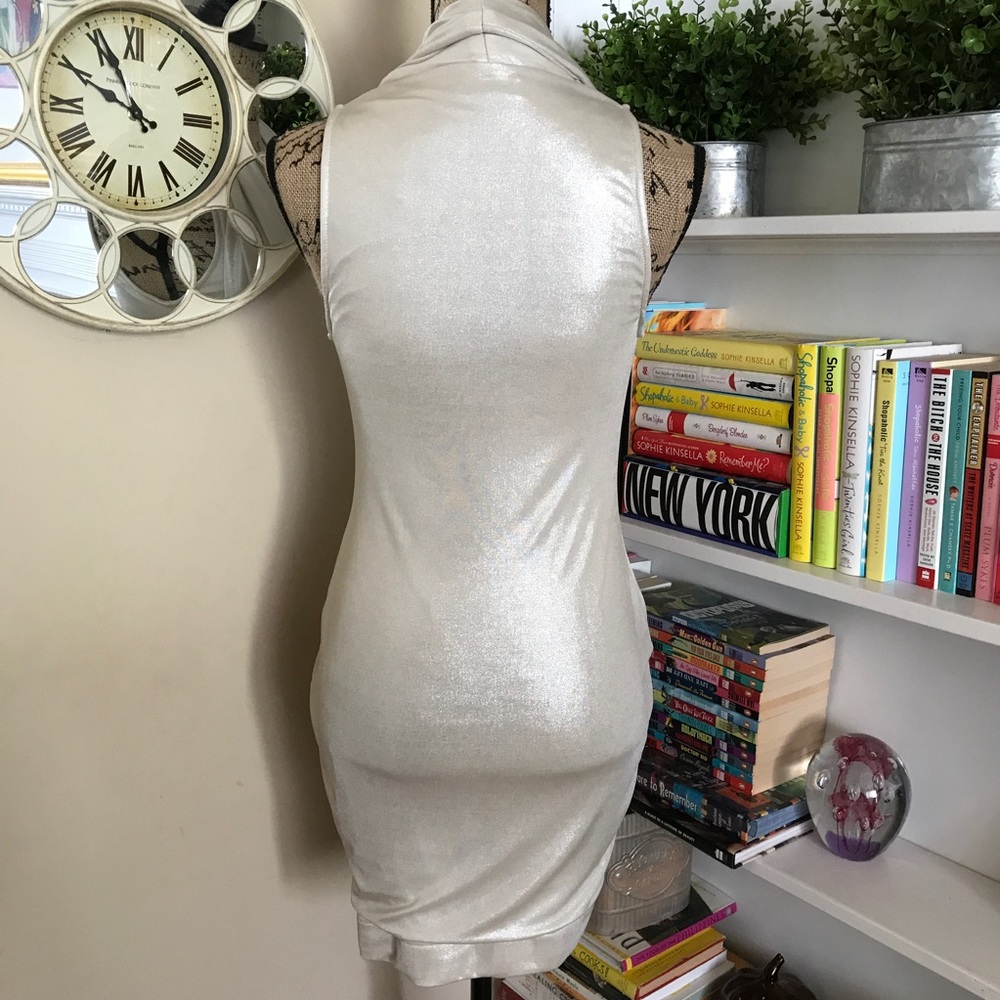 Bebe | “SOLD” Chic Draped Style Dress - Picture 3 of 5