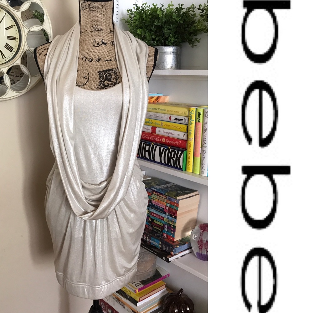 Bebe | “SOLD” Chic Draped Style Dress