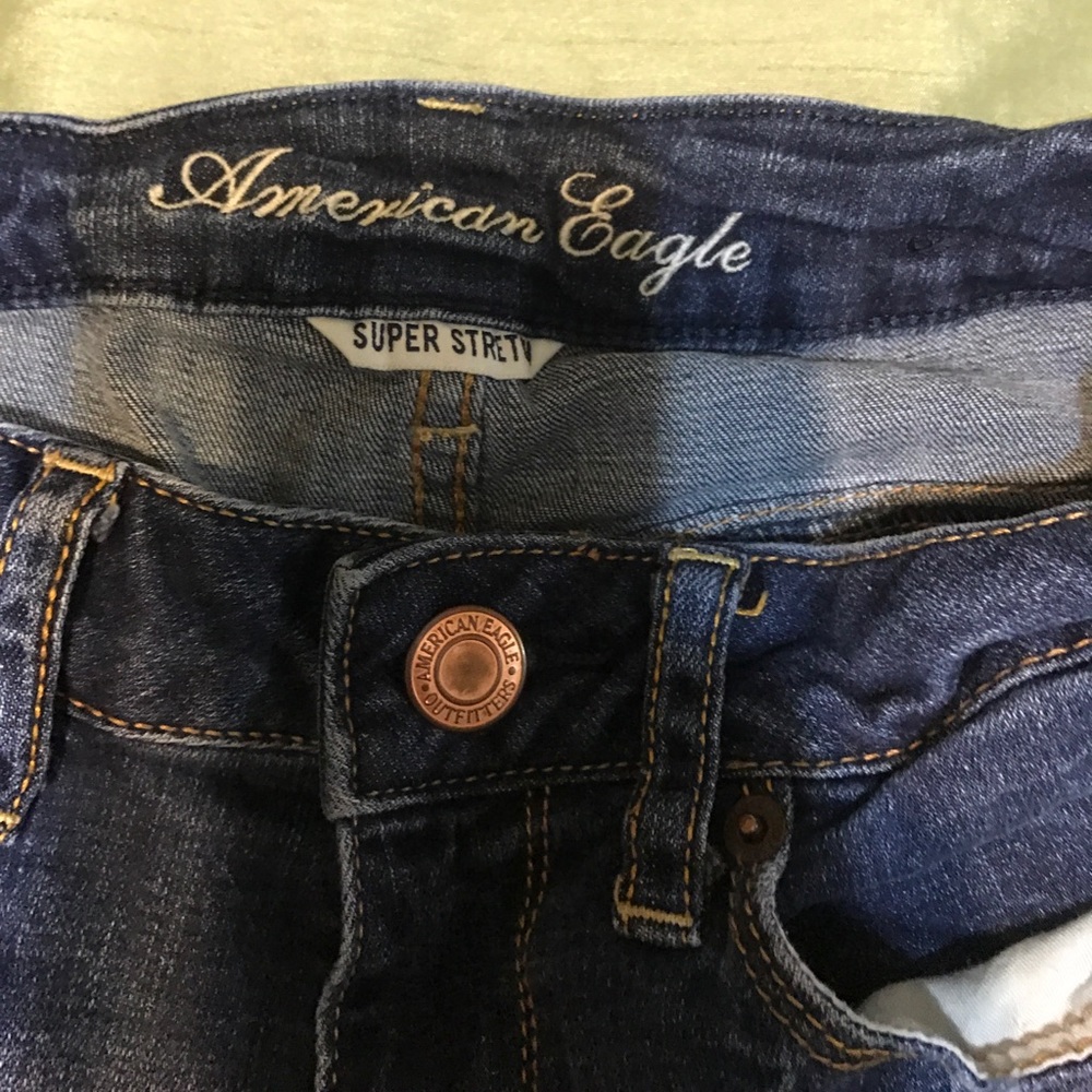American Eagle- super stretch jean