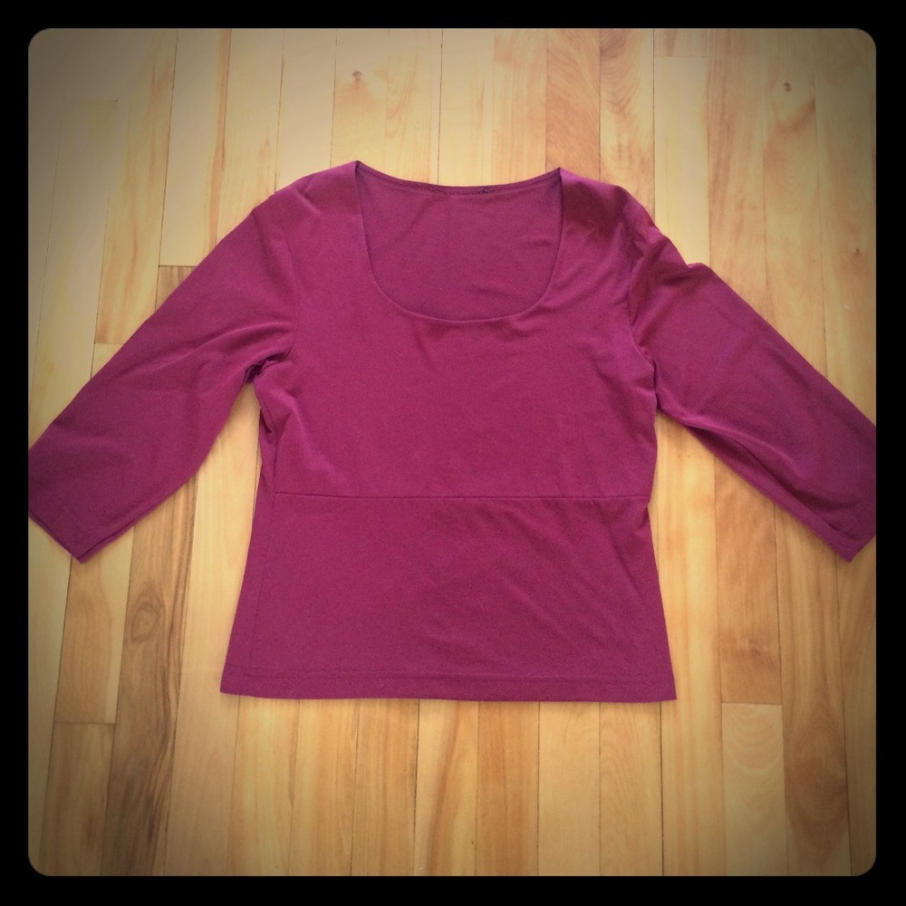 Maroon Blouse