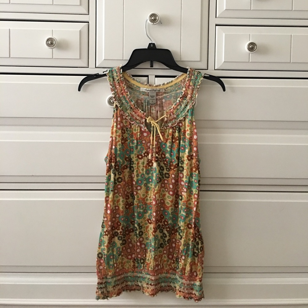 American Rag Floral Tank Top
