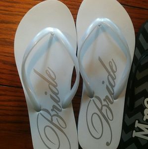 Wedding flip flops