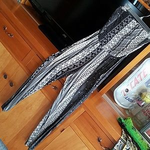 Beautiful black and white romper