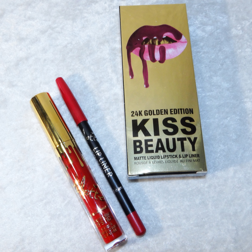 Amore Matte Liquid 24K Golden Edition Kiss Beauty
