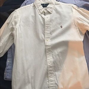 Ralph Lauren Men's White Button Down