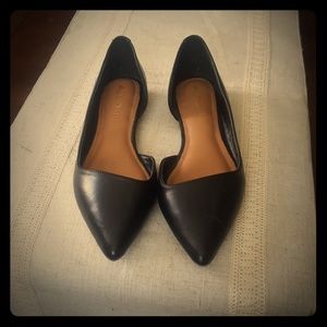 ALDO Black leather flats